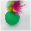 5Pcs Cat Toys Feather Toy Interactive Cat Scratching Ball Toy Playing Cats Pet Supplies