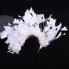10-12" Natural Rooster Coque Tail Feather Mardi Gras Craft for Carnival Party Masquerade Stage Performances Costume Decoration