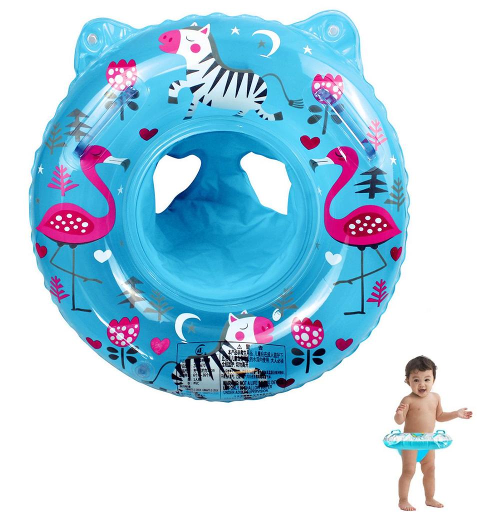 Baby Swim Ring Forest Pattern Baby Float Swimming Ring Comfortable and Firm Seat Ring With