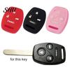 Θήκη κάλυμμα τηλεχειριστηρίου αυτοκινήτου με 4 κουμπιά σιλικόνης για Honda Accord Civic CR-V