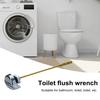 Toilet Flush Wrench Easy to Install Adjustable Holes Toilet Handle Optimal Flushing Toilet Tank Replacement Parts