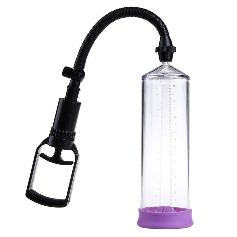 Dick Pump With 3 Color Silicone Sleeve Effective Penis Enlargement Pump Erection Penis Extender