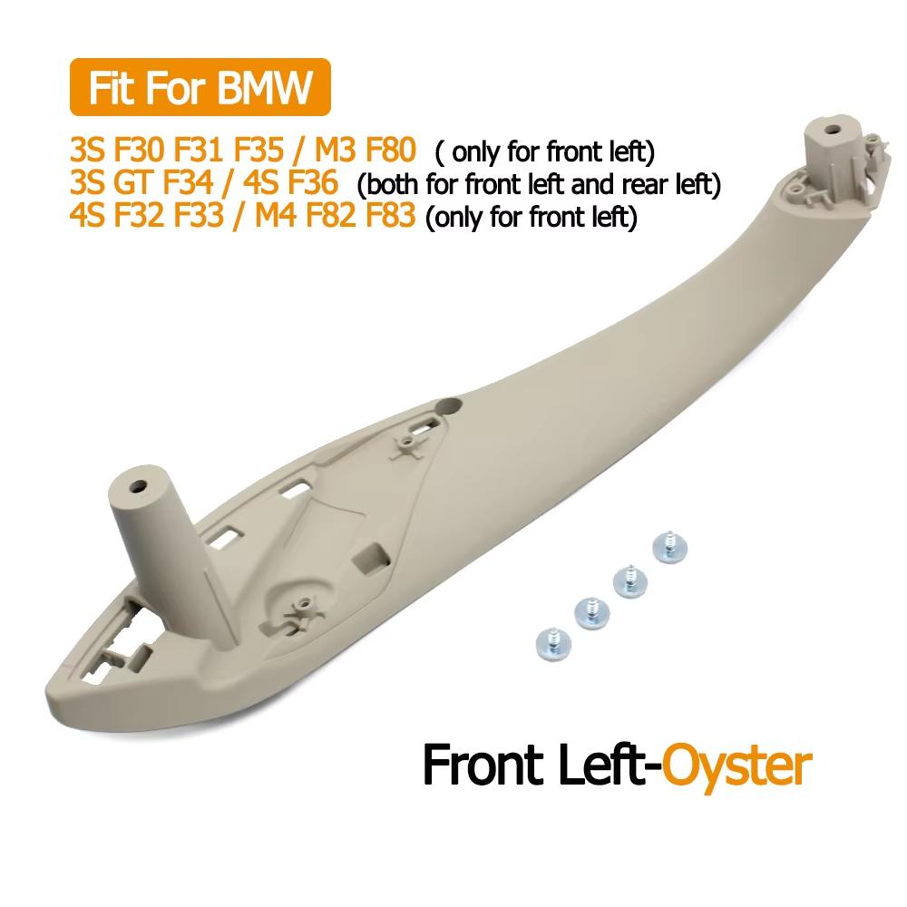 Car Interior Accessories Door Handle Pull Grab Cover Trim For BMW 3 4 Series M3 M4 F30 F34 F36 F32 F33 F80 F82 F83 320 328 330 4YHD