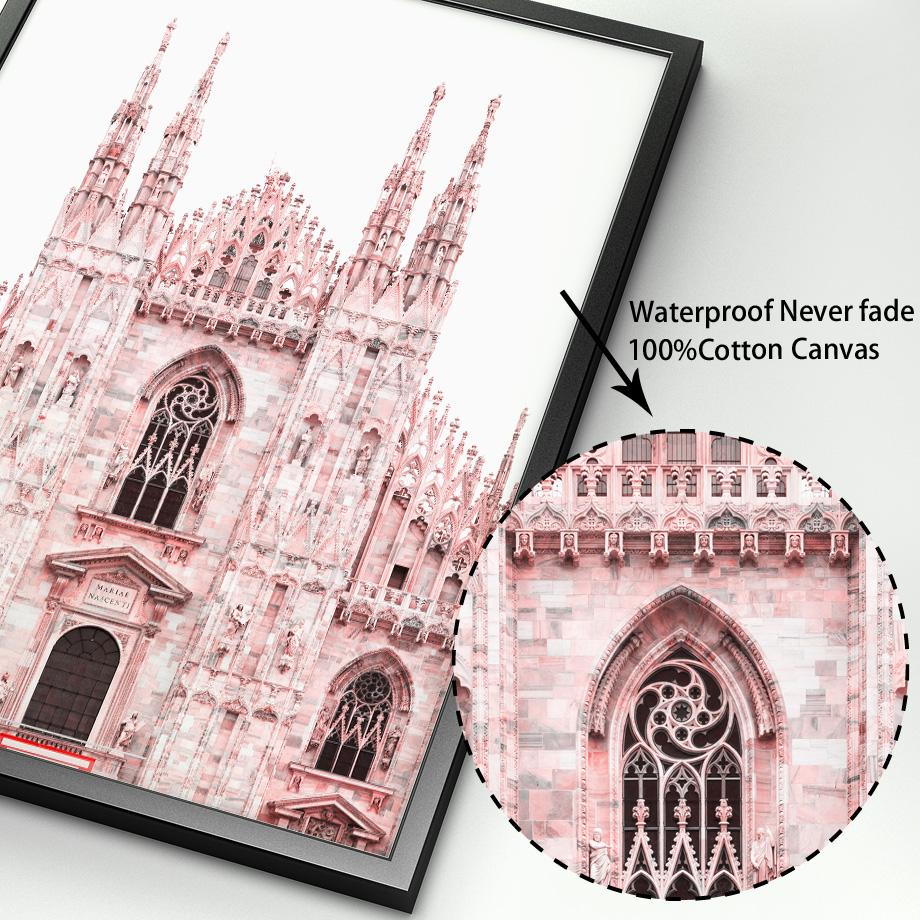 Tower Paris Church Bridge Portugal 28 Tram Street Wall Art Print Canvas Painting Nordic Poster Decor Pictures For Living Room