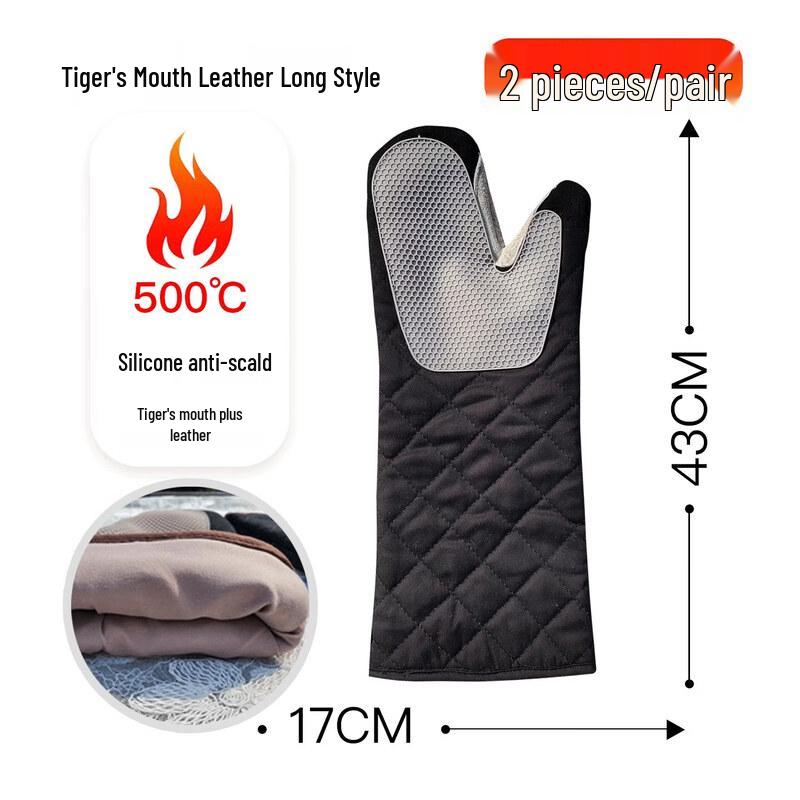 Qiwei 500°F Heat Resistant Oven Glove