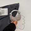2026 Spring Women's Sparkling Underarm Crossbody Handbag - Fashionable, Simple Niche Design