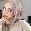 Jacquard Hijab Scarf Printed Islamic Turban Elegant Ethnic Style Scarf  Female