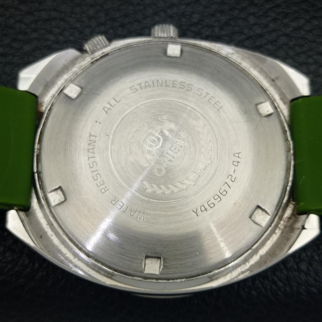 VINTAGE ORIENT 100 JAHRE AUTOMATIK JAPAN HERREN ORIGINALES ZIFFERBLATT UHR a700170-5 R201-a700170