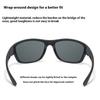 Herren Damen Sportradbrille Angeln Radfahren Sonnenbrille Outdoor Winddichte Sportbrille für Baseball