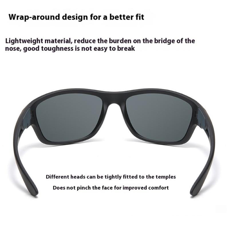 Herren Damen Sportradbrille Angeln Radfahren Sonnenbrille Outdoor Winddichte Sportbrille für Baseball