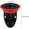 BESPORTBLE Rubber Anti- Odor Floor Drain Shower Waste Water Drainer, No Filter Deodorant Anti- Clogging Backflow Preventer Sewer Floor Drain Core for