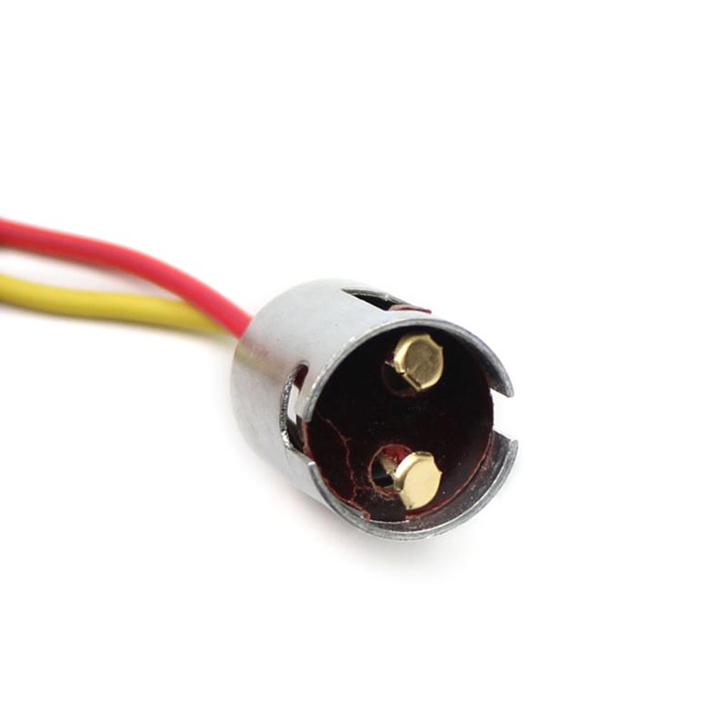2 Wires 1157 Bulb Socket Connector Bay15D Car Tail Brake Bulb Socket Connector