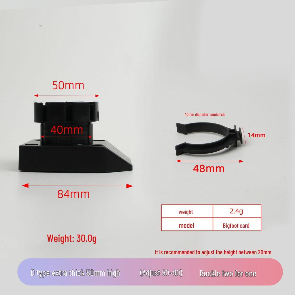 Adjustable Cabinet and Sofa Legs - Thickened ABS Plastic Support