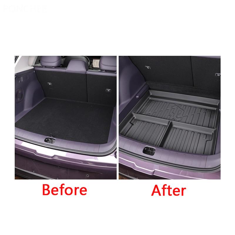 For Leapmotor B10 2025 2026 Trunk Lower Storage Box Trunk Main Pad Dirt-resistant Automobile Modification Supplies Tidy