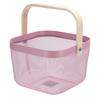Kitchen Storage Drain Basket Portable Fruit Storage Basket Household Stainless Steel Multi Portable Shopping Camping Basket