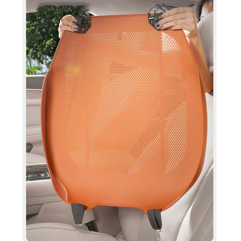 Car Seat Cushion Cover Pu Leather Protective Pad Breathable Integrated Half-Pack Front and Rear Seat Mats Interior Accessories