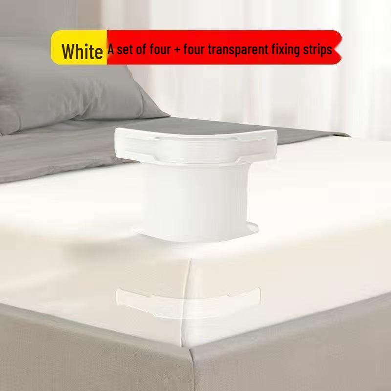 Bed Sheet Fastener: Non-slip Duvet and Fitted Sheet Invisible Clip