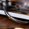 Vintage Engraved Pattern Open Bangle Bracelet Tribal Animal Symbol Wristband Alloy Wrist Jewelry Accessory