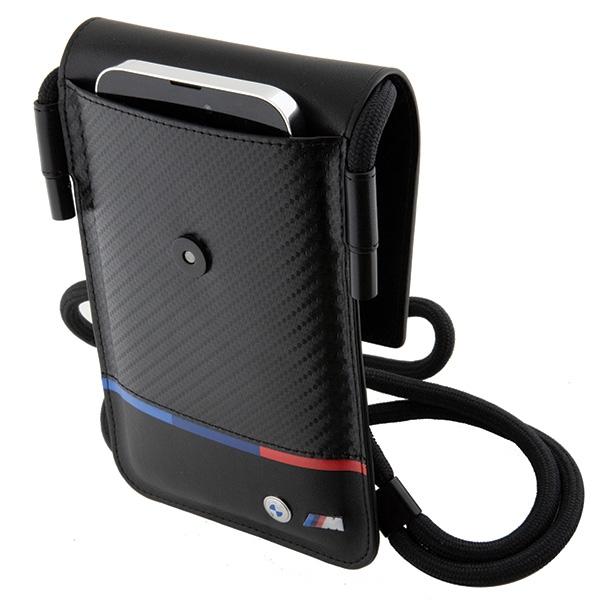 Torebka Bmw Bmowbpucartcbk Wallet Bag Czarny/Black Carbon Tricolor Line