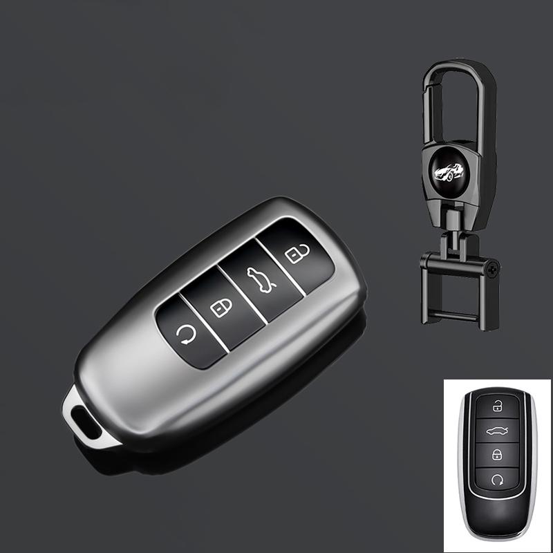 Modne Etui na Kluczyk Samochodowy z TPU Pokrowiec Do Chery Tiggo 8 Pro Tiggo 8plus Nowe 5 plus 7pro Ochronna Muszla na Kluczyk Samochodowy Akcesoria do Breloka