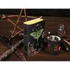 Luna Moth Leather Journal: Blank Spell Book of Shadows, Vintage Lock