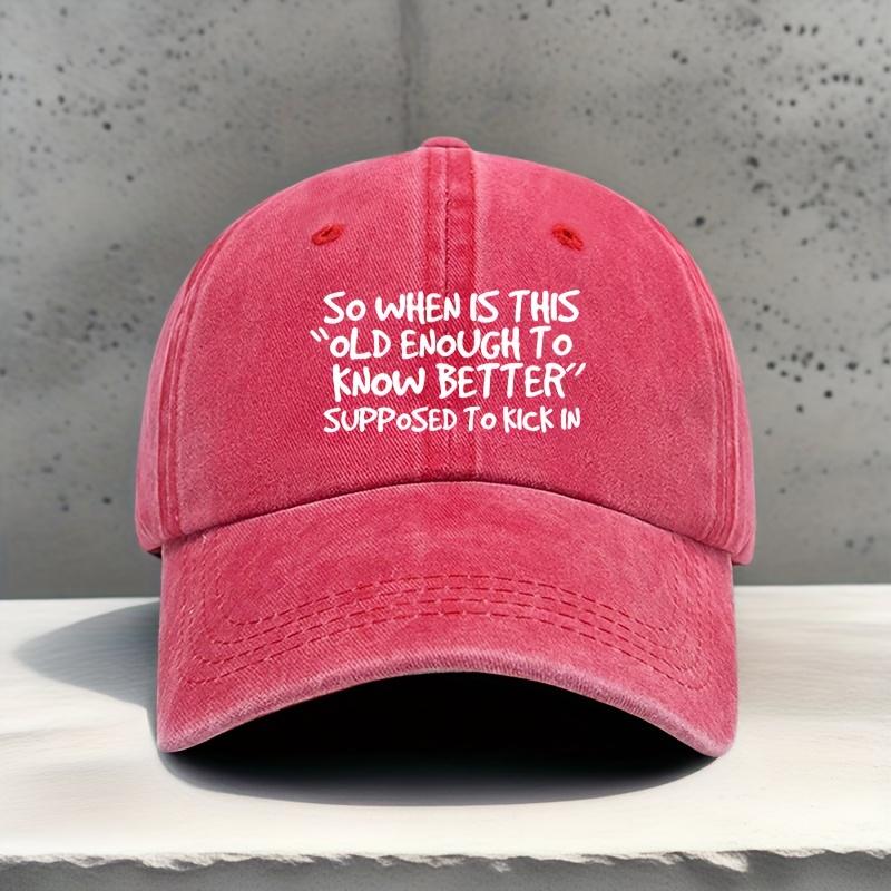 1pc Lightweight Breathable Baseball Cap with Funny Graphic Print Driver Cap,Outdoor Travel Beach Hats for Sports Skateboarding