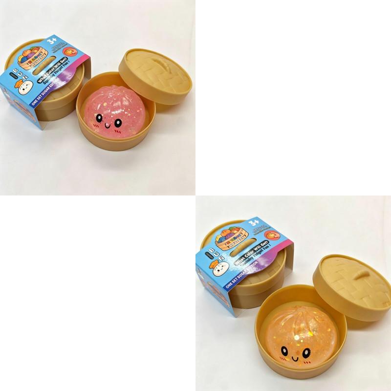 Heißer Glitzer Knödel Quetschspielzeug Squishy Malzose Serie mit Box Fidget Spielzeug Knödel Sensorisch zur Stressbewältigung Langsamer Rückprall Kreatives Geschenk
