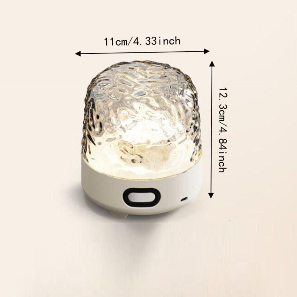 Dynamic Water Ripple Ocean Wave Projector Light 16 Colors Water Ripple Lamp Kids Gift