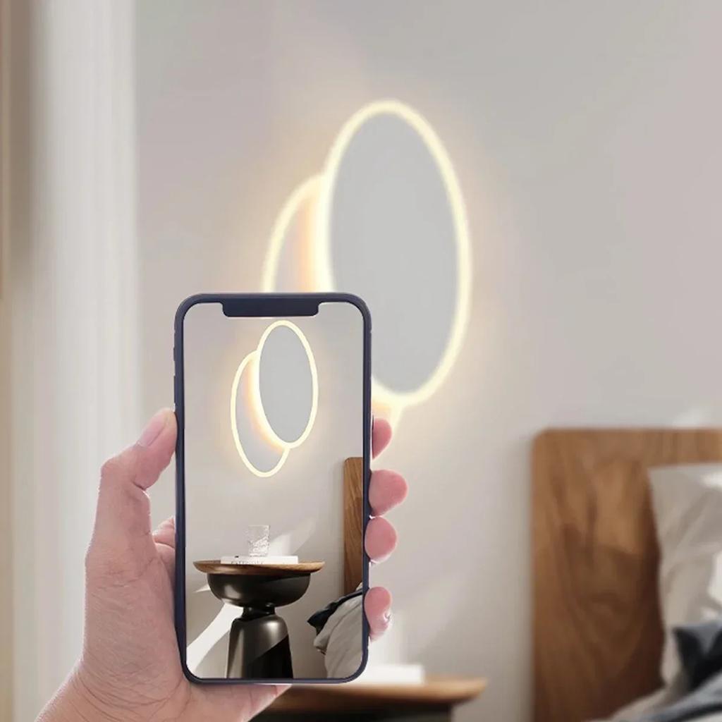 Minimalist LED Wall Source Lamp Interior 85-265V Lighting Background Bedroom Living Room Home Decoration Lamps Modern Wall Light