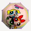 1pc Powerpuff Girls Automatic Umbrella 8-Bone Design Compact Gear for Outdoor Travel, Perfect Helloween Chrismas Gift for Friends or Family yy25082918