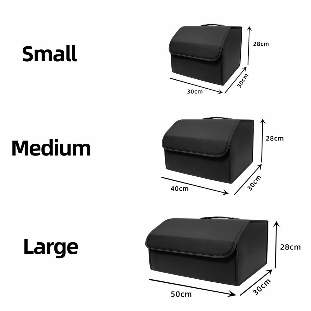 Folding Car Trunk Storage Organizer Box Portable Car Box Stowing Tidying Car Sundries Storage Box Trunk Storage and Sorting