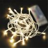 2M/10M Outdoor LED String Lights Garland Waterproof Fairy Light Festoon Lamp Wedding Party Holiday Gardening Decoration Light