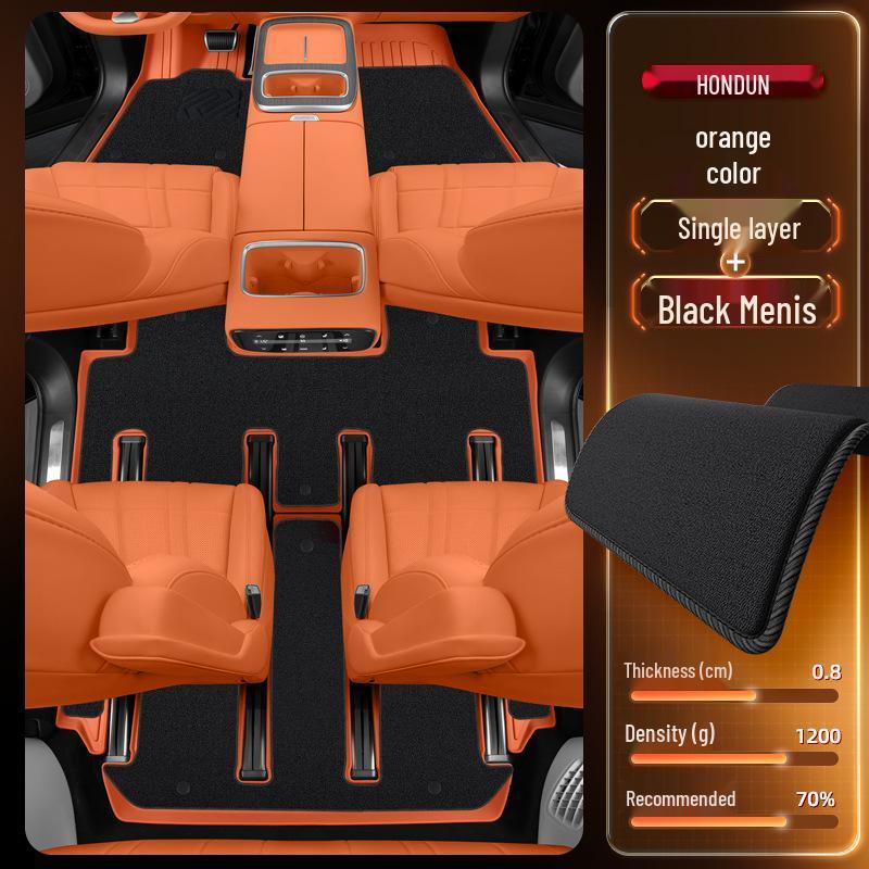 Deep Blue S09 Car Floor Mats TPE2025: Complete Set for Modified Interiors