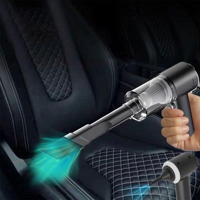 Handheld Car Vacuum Cleaner, 120W Powerful Suction Household Small Car Vacuum Cleaner, Dusts Buster With USB Portable Vacuum Cleaner