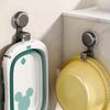 Suction Cup Washbasin Storage Rack, Bathroom Basin Hook, Bathroom Storage Rack, No-drill Household Hanging Basin Magic Tool