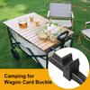 Camping Trolley Card Buckle Portable Multifunctional Trolley Card Buckle For Beach Garden Fishing Folding Cart Accessories