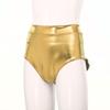 Women's Shorts Wetlook Hotpants Metallic Panties Shiny Stretch Dance Shorts Party Disco Night Club Costume
