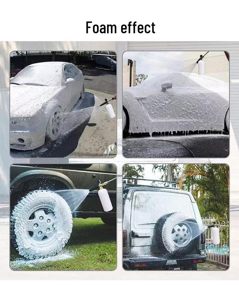 High-Pressure Adjustable Foam Pot Sprayer with 1/4 Quick Connect