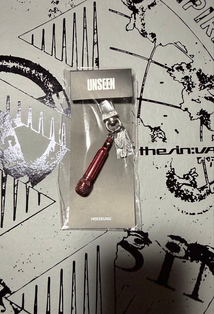 

[USED] ENHYPEN unseen microphone key ring Heeseung