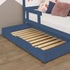 Bed Drawer 120 X 180 with Slatted Base BUDDY - Navy Blue