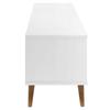 Vidaxl Szafka Tv Molde, Biała, 158X40X49 Cm, Lite Drewno Sosnowe