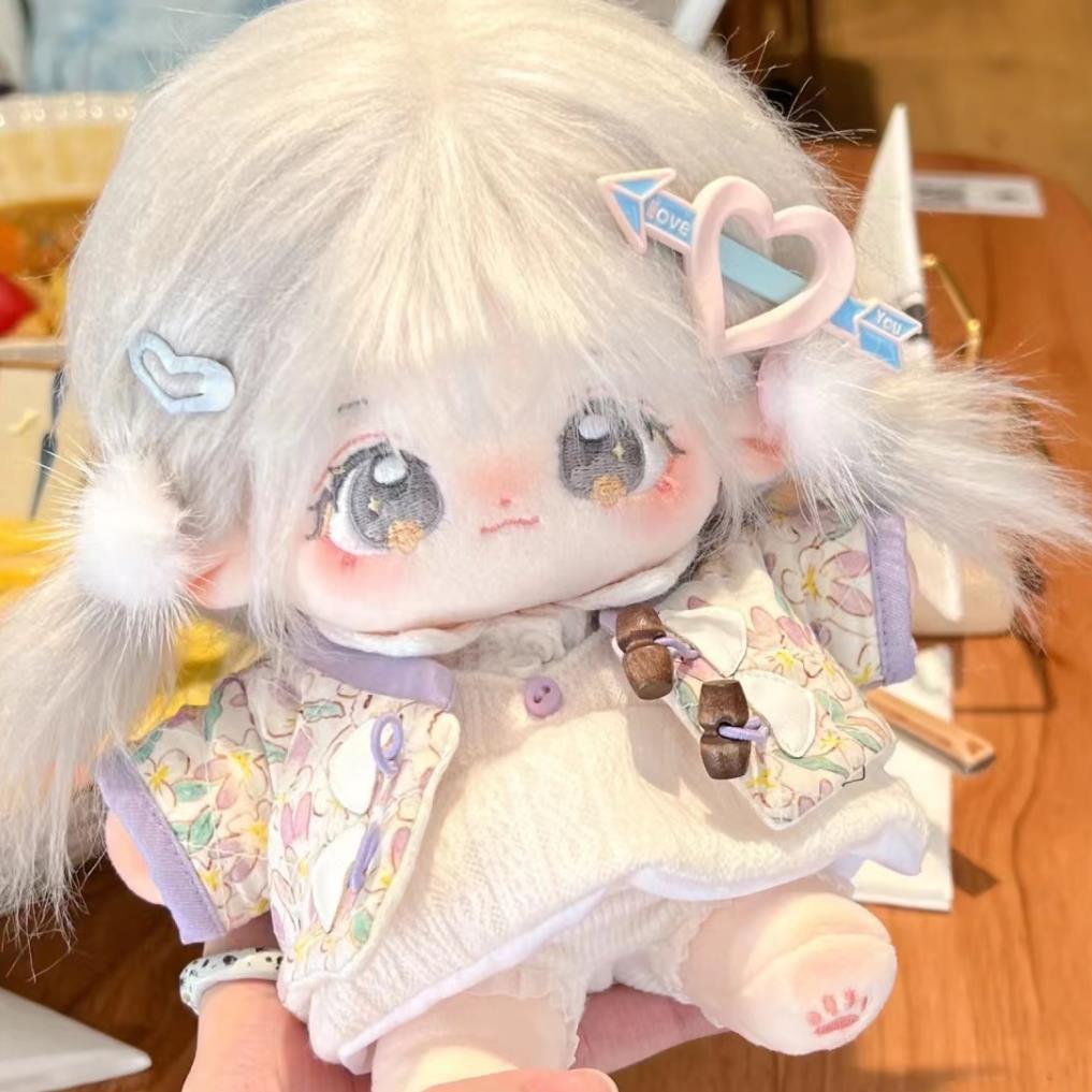 In Stock Nannan Cotton Female Doll with Exploded Hair – Perfect Gift for Classmates or Girls