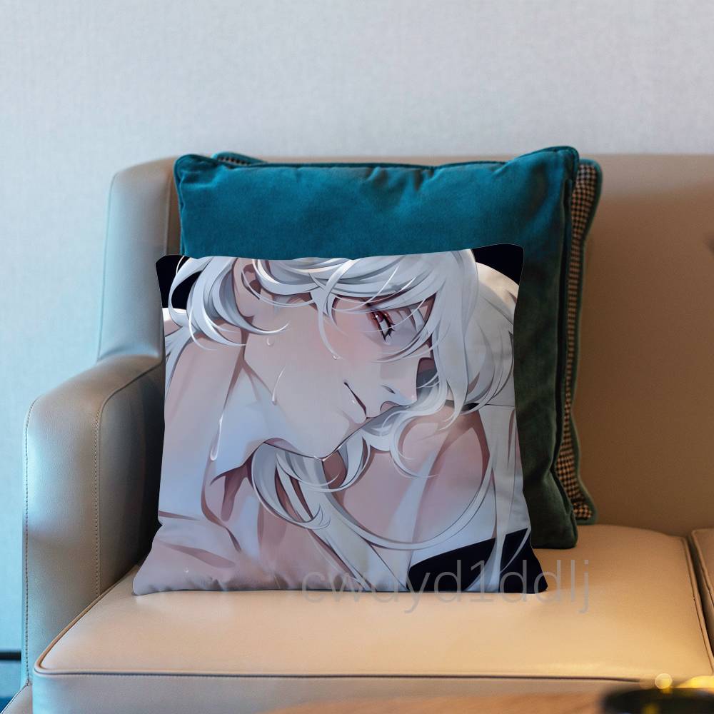 Casper A Date With Death Pillow Case Short Plush Sofa Decorative Gift Home Doublesided Printing Cushio