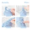 Foldable Pen Case Stand Function INS Casual Pencil Bag for Students Portable Hangable Stationery Organizer for School Supplies