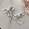 Artificial Pearls Bowtie Hairpin Duckbills Clip Barrettes Braids Clip Hair Decors