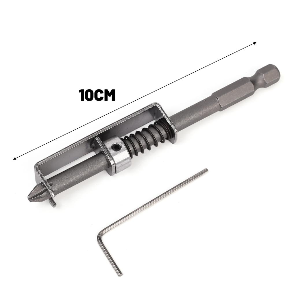 Spring-Loaded Screw Anti-Fall Holder Bit Wear Resist Screws Retaining Tool Screw Fixing Drill Bit for Electricians Mechanics