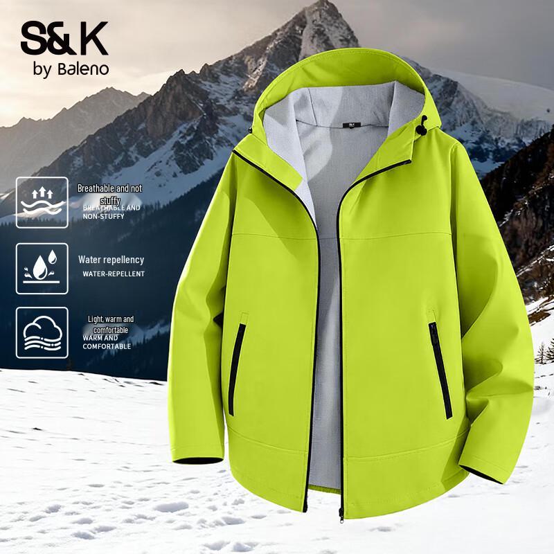 

Baleno Men s Waterproof Windproof Soft Shell Jacket 2XL