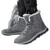 Fleece warm and windproof snow boots waterproof winter new long tube thick-soled fleece casual shoes