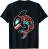 Northwest Coast Orca Native American Totem Killer Whale T-Shirt