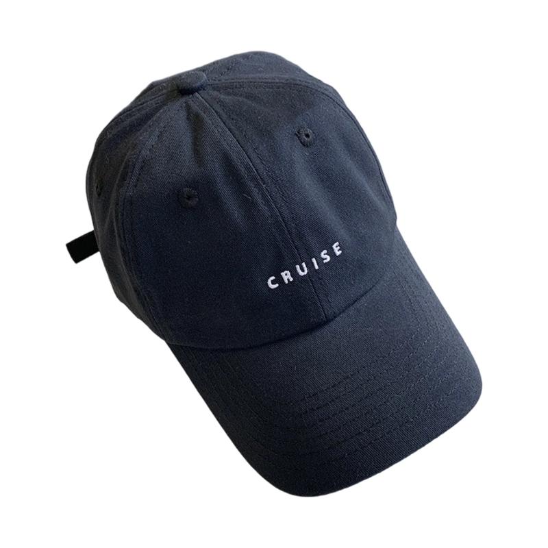 Unisex Baseball Hat Breathable Adjustable Fit Embroidered Lettering For Casual Sports Wear